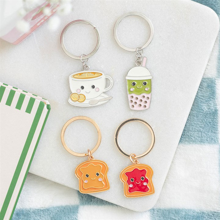 Kawaii Bubble Tea Keyring
